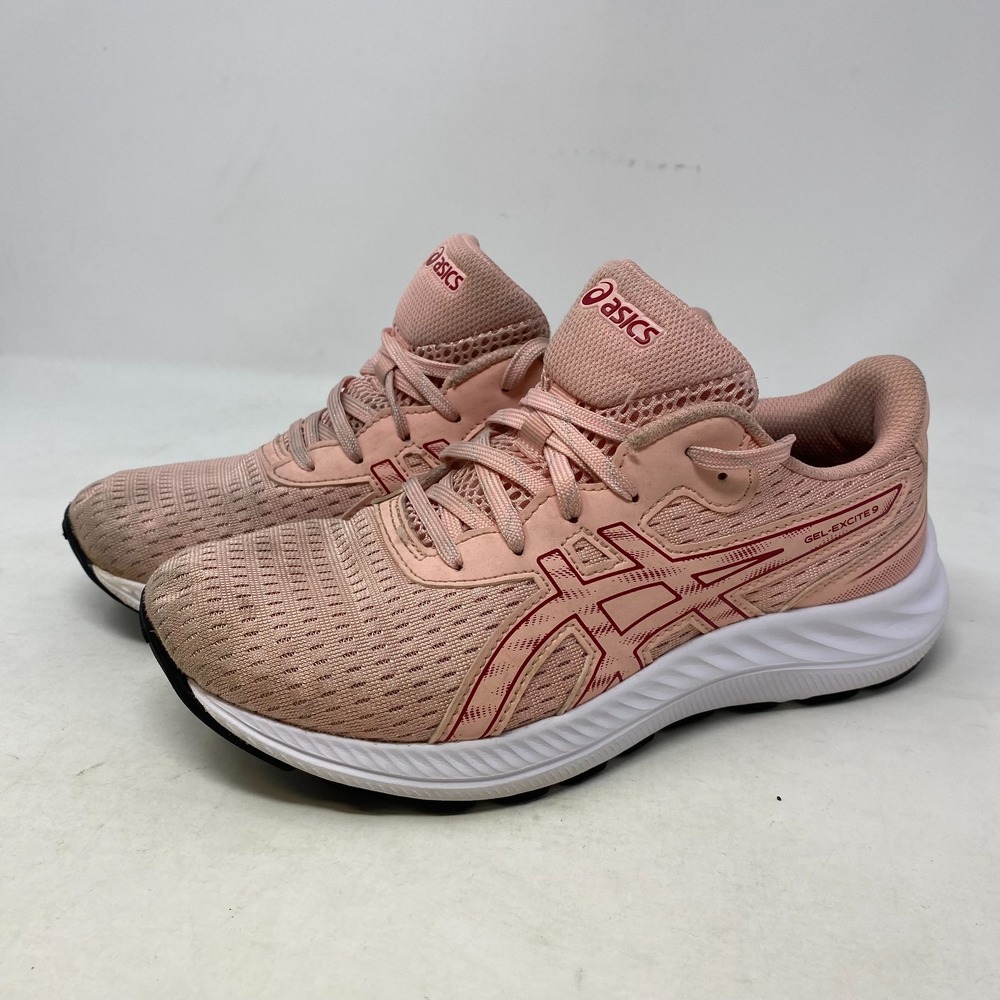 Asics Gel Excite 9 Womens Size 5 Pink White Running Sneaker Shoe 1014A231